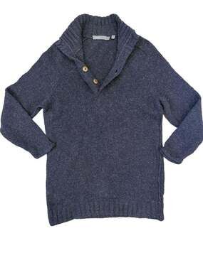 Woman Vince Navy Knit Sweater Size M